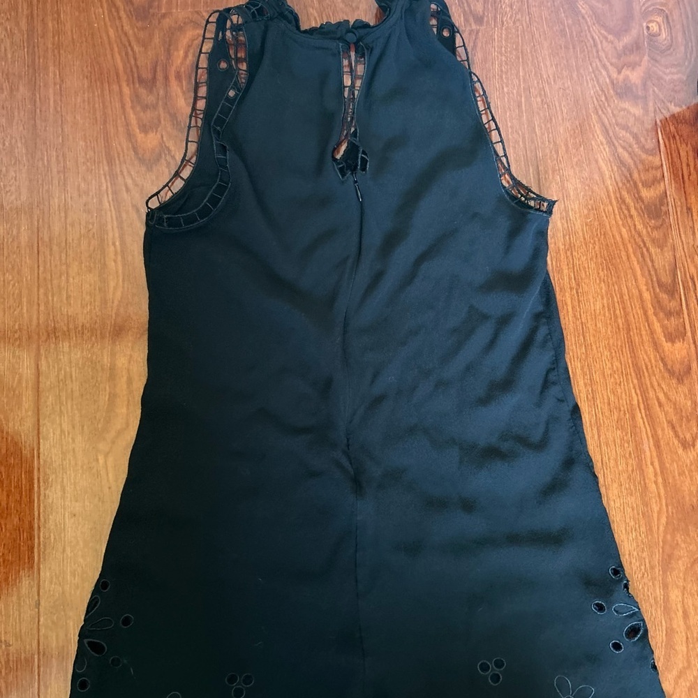 Staring at Stars Black Lace Detail Romper - Picture 6 of 9